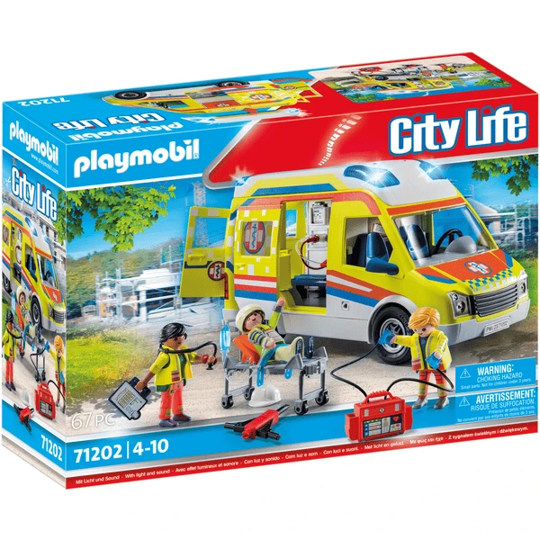 PLAYMOBIL® Ambulancia Con Luz Y Sonido 1 PLAYMOBIL® Ambulancia Con Luz Y Sonido