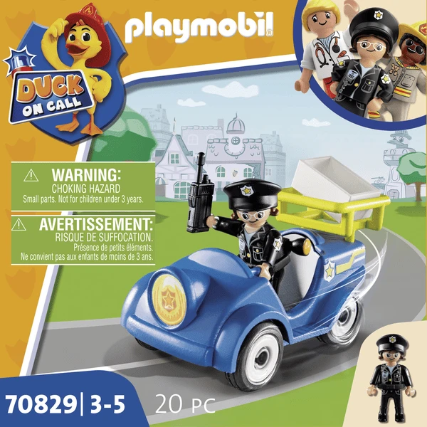 PLAYMOBIL ® Coche De Policía Mini Duck On Call 3 PLAYMOBIL ® Coche De Policía Mini Duck On Call - Imagen 3