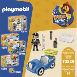 PLAYMOBIL ® Coche De Policía Mini Duck On Call 8 PLAYMOBIL ® Coche De Policía Mini Duck On Call -Juguetes Descuento Tienda playmobil coche de policia mini duck on call a330380 3
