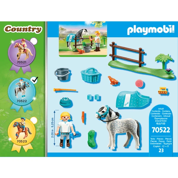 PLAYMOBIL ® Country Pony De Colección " Class Ic" 70522 5 PLAYMOBIL ® Country Pony De Colección " Class Ic" 70522 - Imagen 5
