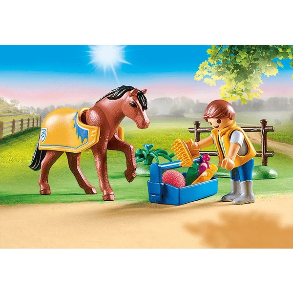 PLAYMOBIL ® Country Pony De Colección "Pony De Equitación Alemán" 70523 5 PLAYMOBIL ® Country Pony De Colección "Pony De Equitación Alemán" 70523 - Imagen 5
