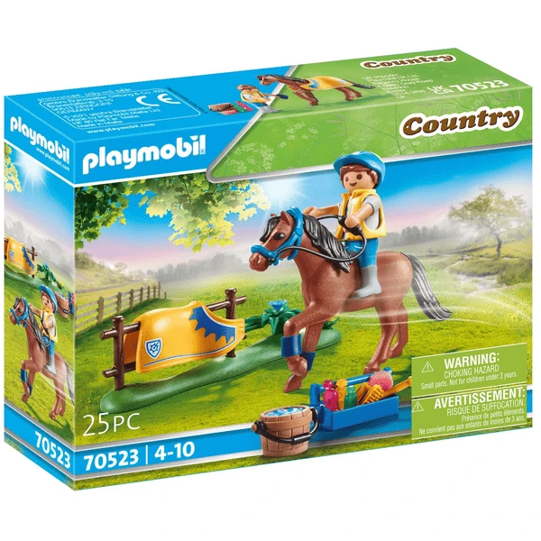 PLAYMOBIL ® Country Pony De Colección "Pony De Equitación Alemán" 70523 1 PLAYMOBIL ® Country Pony De Colección "Pony De Equitación Alemán" 70523