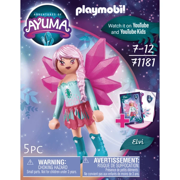 PLAYMOBIL ® Hada Crystal Fairy Elvi 4 PLAYMOBIL ® Hada Crystal Fairy Elvi - Imagen 4
