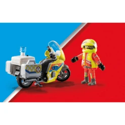 PLAYMOBIL ® Médico De Urgencias En Moto Con Luz Intermitente -Juguetes Descuento Tienda playmobil medico de urgencias en moto con luz intermitente a394627 3