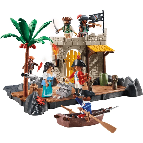 PLAYMOBIL ® Mis Cifras: Island De Los Piratas 2 PLAYMOBIL ® Mis Cifras: Island De Los Piratas - Imagen 2