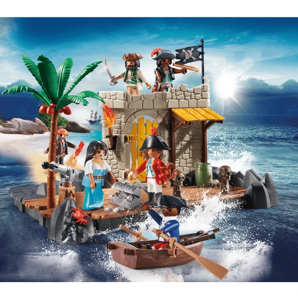 PLAYMOBIL ® Mis Cifras: Island De Los Piratas 3 PLAYMOBIL ® Mis Cifras: Island De Los Piratas - Imagen 3