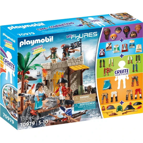 PLAYMOBIL ® Mis Cifras: Island De Los Piratas 1 PLAYMOBIL ® Mis Cifras: Island De Los Piratas