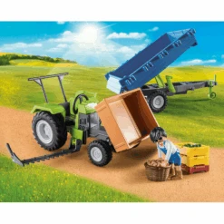 PLAYMOBIL Tractor Con Remolque 8 PLAYMOBIL Tractor Con Remolque -Juguetes Descuento Tienda playmobil tractor con remolque a394613 3