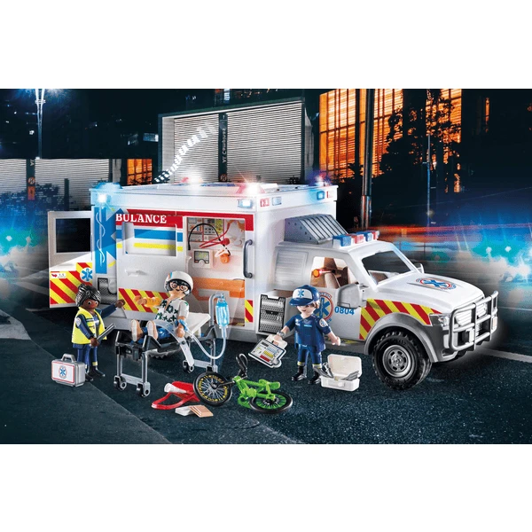PLAYMOBIL® Vehículo De Rescate Ambulancia US 2 PLAYMOBIL® Vehículo De Rescate Ambulancia US - Imagen 2