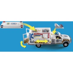 PLAYMOBIL® Vehículo De Rescate Ambulancia US 7 PLAYMOBIL® Vehículo De Rescate Ambulancia US -Juguetes Descuento Tienda playmobil vehiculo de rescate ambulancia us a330469 2